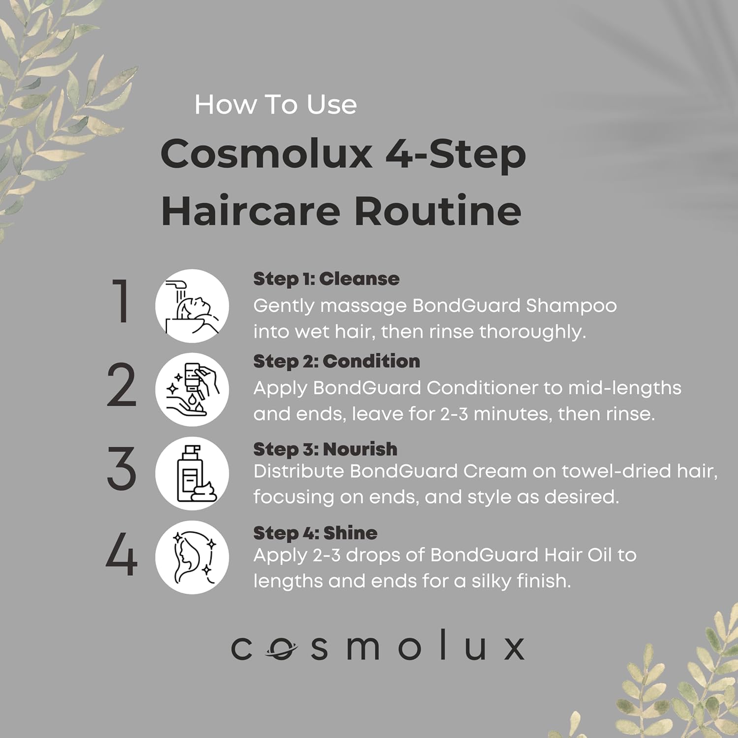 Cosmolux BondGuard Hair Volumizing Ultimate Set