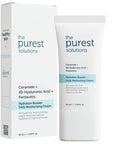 The Purest Solutions Hydration Booster Daily Moisturizing Cream - Ceramide & Hyaluronic Acid Cream for Dry Skin