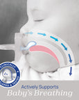 Chicco Orthodontic Pacifier for Newborns - Silicone, 0-2 Months, 2-Pack
