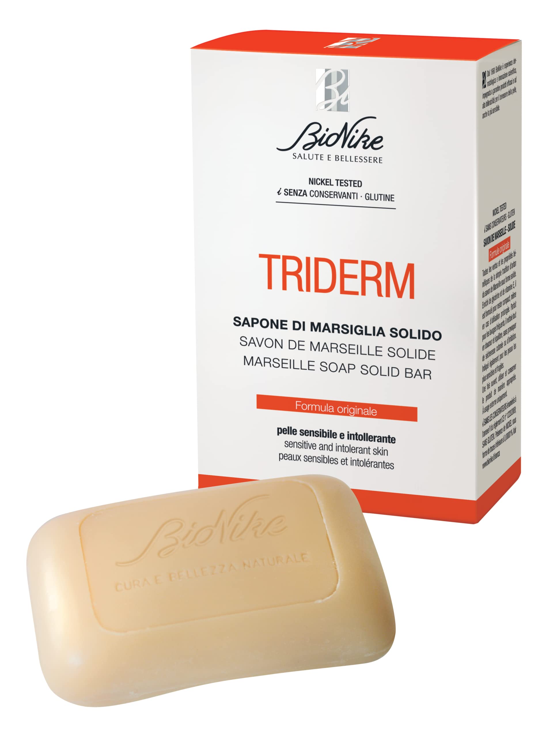 BioNike Triderm Marseille Soap Bar - Gentle & Moisturizing Solid Cleansing Soap for Sensitive, Dry Skin - Authentic Marsilya Sabunu, 100g - image 3