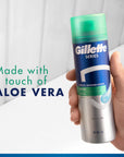 Gillette Fusion Shaving Gel for Sensitive Skin 75ml - Smooth Comfort | Gillette