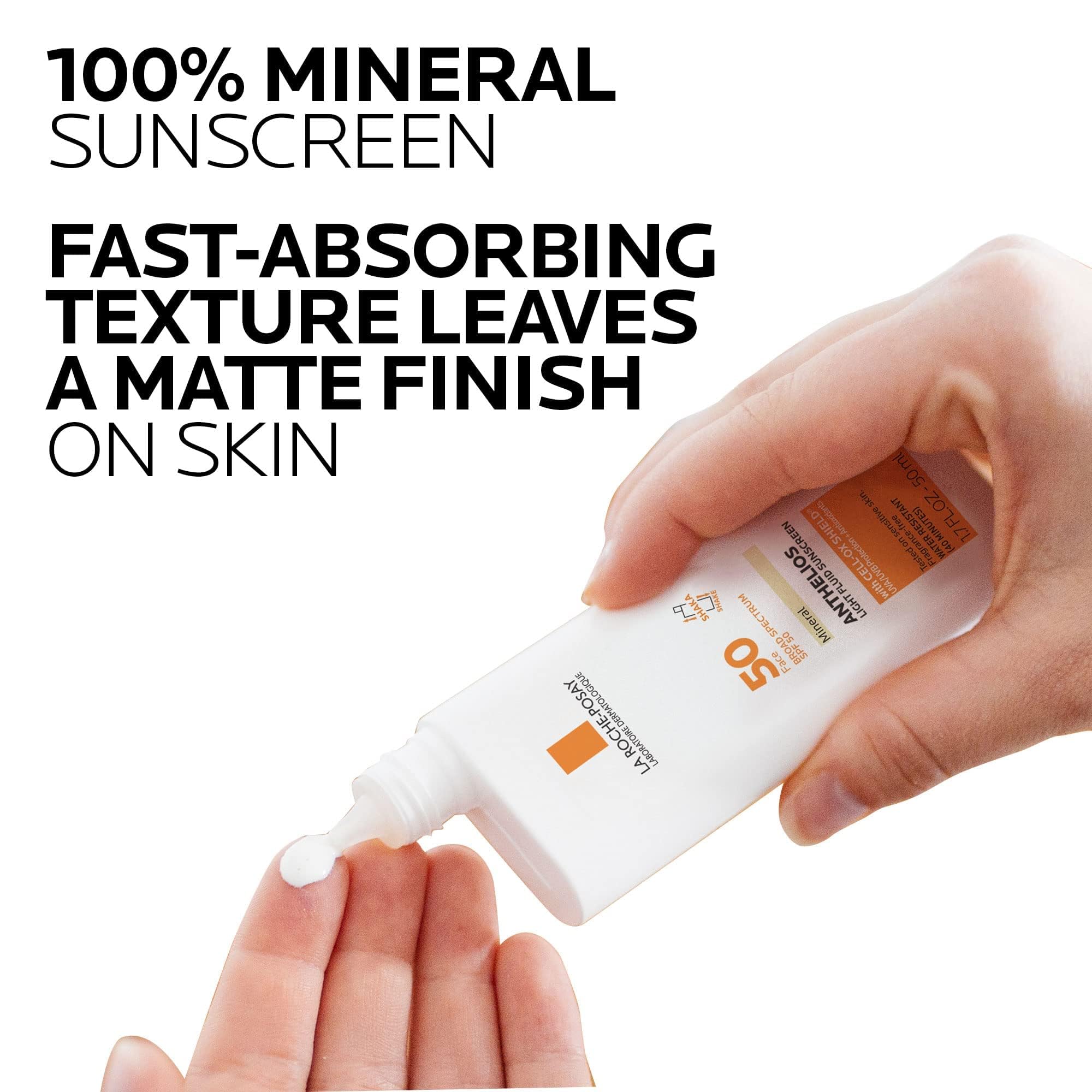 La Roche-Posay Tinted Sunscreen Gel-Cream SPF 50+ - Oil Control, Matte Finish for Sensitive Skin - image 13