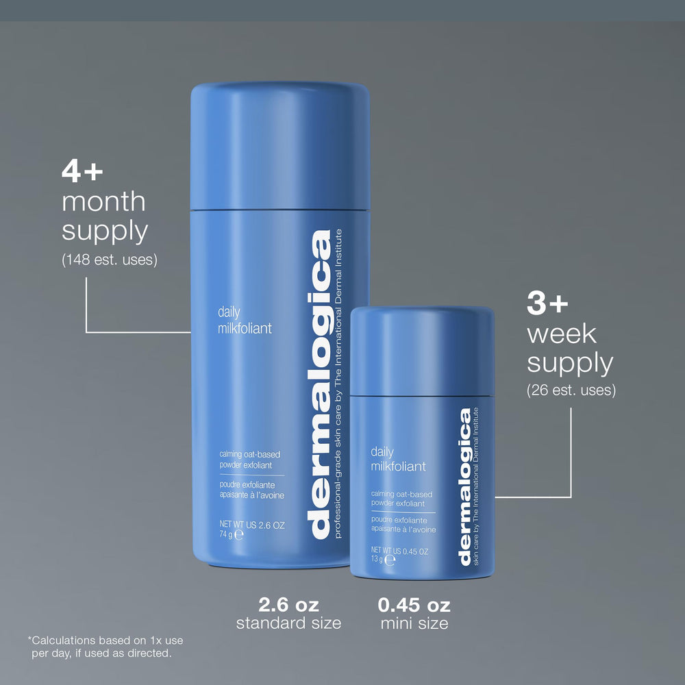 Dermalogica Daily Milkfoliant Exfoliating Powder - Gentle Natural Skincare for Sensitive Skin, Soothes & Nourishes with 