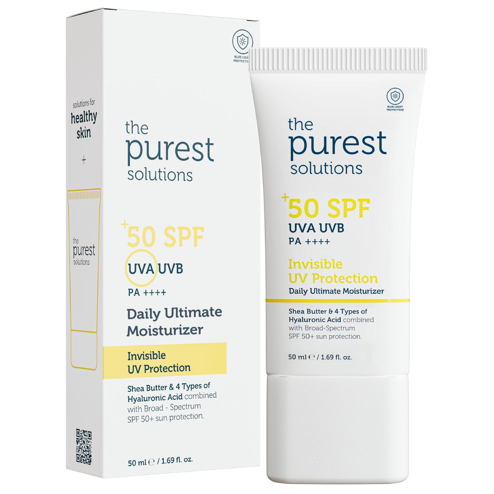 The Purest Solutions Skincare Set - Brightening, Moisturizing, SPF50+ UV Protection