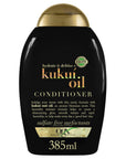 OGX Kukui Oil Conditioner - Moisturizing Anti-Frizz Hair Care for Dry Damaged Hair