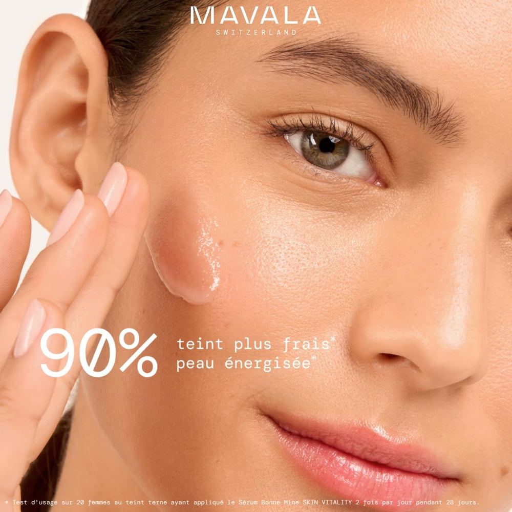 Mavala Face Serum - Anti-aging Vitamin C Serum for Healthy Glow, Non-greasy Skincare