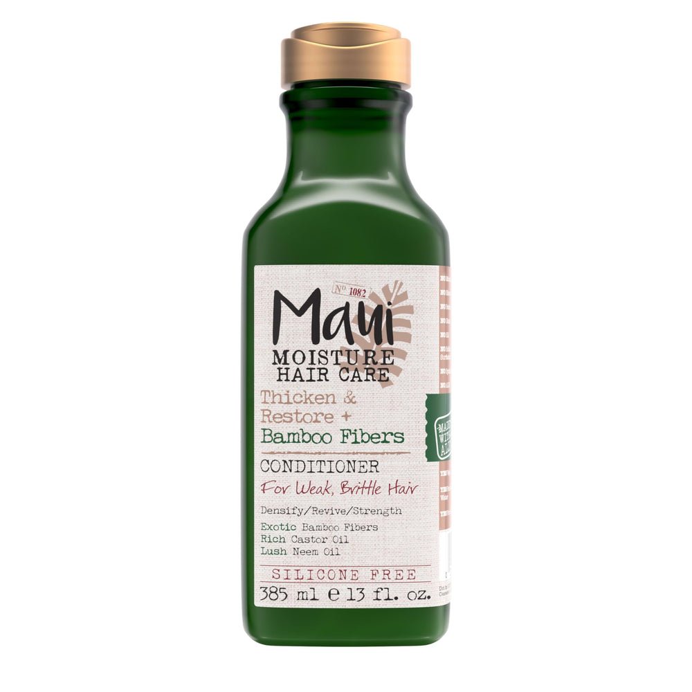 Maui Moisture Volume Boost + Bamboo Fibers Hair Conditioner for Fine or Limp Hair - 13.01 fl oz