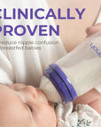 Lansinoh Natural Wave Baby Bottle Nipple Slow Flow 2 Pieces