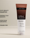 John Frieda Brilliant Brunette Color Enhancing Shampoo for Vibrant Brown Hair - 8.45 fl oz