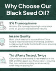 Ocean Cold-Pressed Black Seed Oil - 150ml Natural Health Supplement for Holistic Wellness