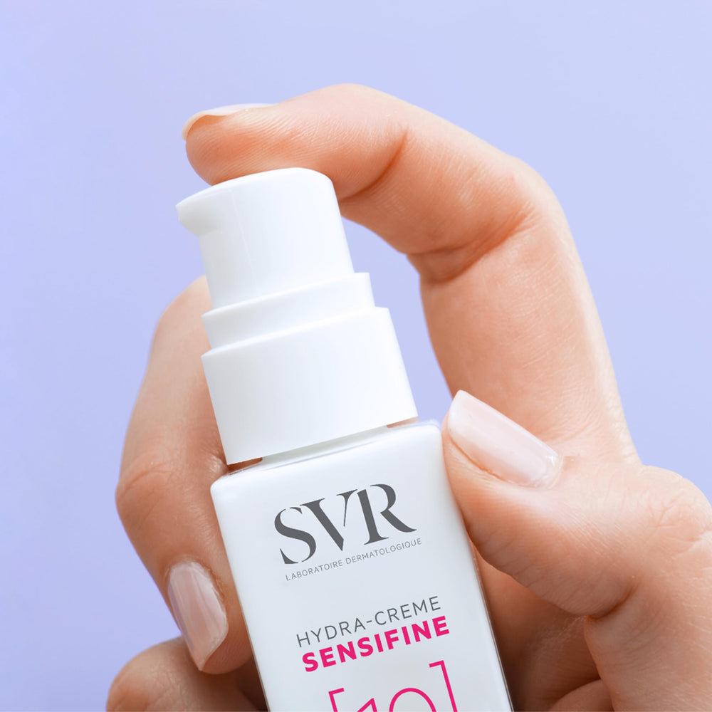 SVR Sensifine Hydra Moisturizing Cream for Dry & Sensitive Skin - Natural Skincare, Hydrating & Nourishing Cream, 1.35 f