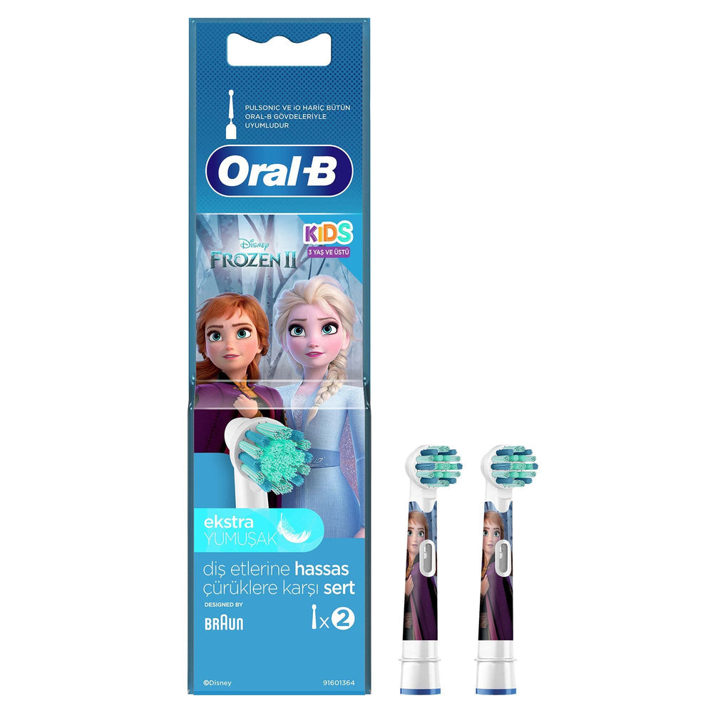 Oral-B Oral-B Kids Frozen Toothbrush Replacement Heads - Extra Soft Bristle, Compatible with Oral-B Electric Toothbrushe
