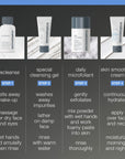 Dermalogica Skincare Set - Travel Sized Cleansing, Exfoliating, and Moisturizing Kit