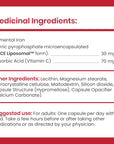 Ferosom Forte 20 Stick - Lipozomal Iron | 20 Sticks