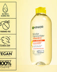 Garnier Micellar Water with Vitamin C - 13.53 fl oz Gentle Makeup Remover & Cleansing Water