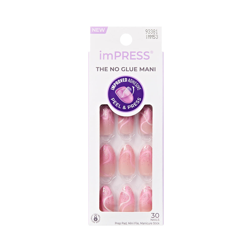 imPress Color Medium Fake Nails - Ready or Not | Trendy Design