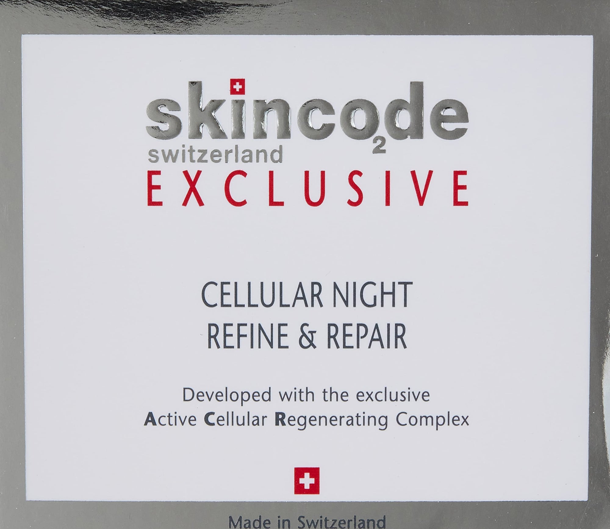 Skincode Cellular Night Refine and Repair Night Cream with Retinyl Palmitate and Hyaluronic Acid - Anti-Aging, Hydrating
