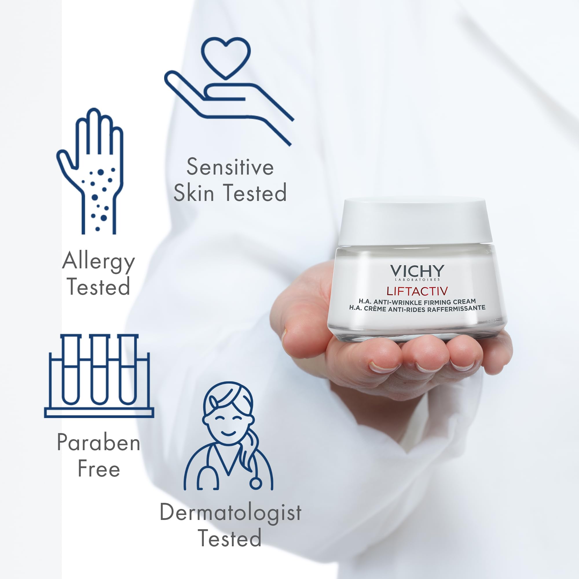 Vichy Liftactiv Supreme PNM Anti-Aging Night Cream - 50ml, Anti-Wrinkle &amp; Firming for Normal to Combination Skin
