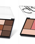 Golden Rose City Style Face & Eye Palette 01 - Warm Nude | 12 Shades