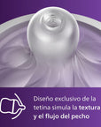 Philips Avent Natural Nipple 2 Holes - 1 Month+ | 2-Pack