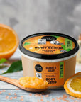 Organic Shop Citrus Body Scrub - Natural Skincare with Vitamin C, 12.17 fl oz