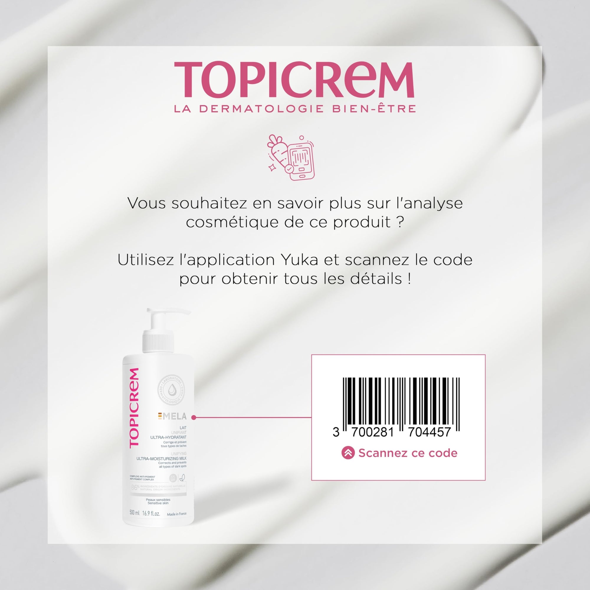Topicrem Ultra Moisturizing Body Lotion - 500ml