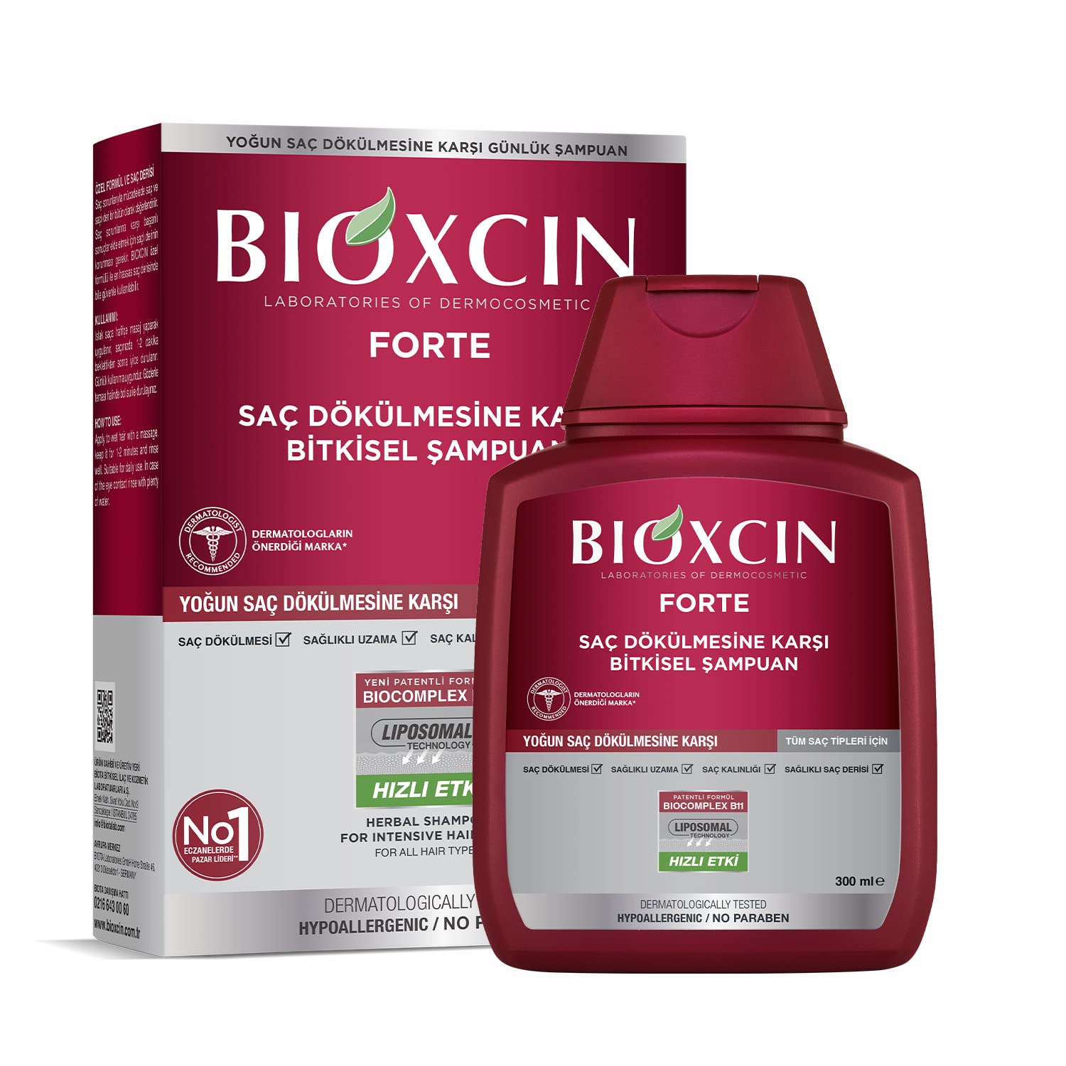 Bioxcin Forte Shampoo - Fight Hair Loss | 300 ml - image 17