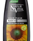 Natur Vital Color-safe Hair Mask-  Black