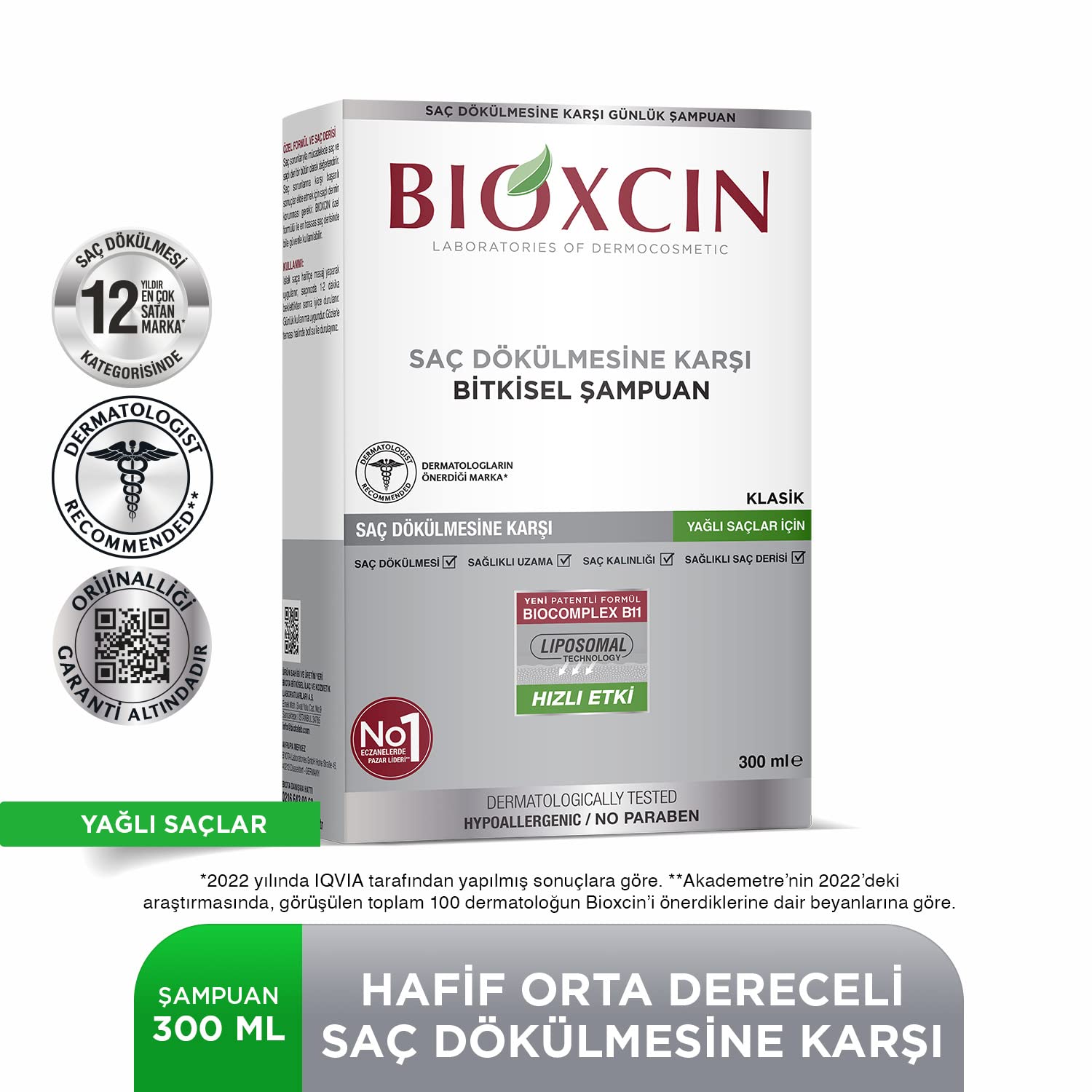 Bioxcin Quantum Oily Hair Shampoo - 300ml - image 6