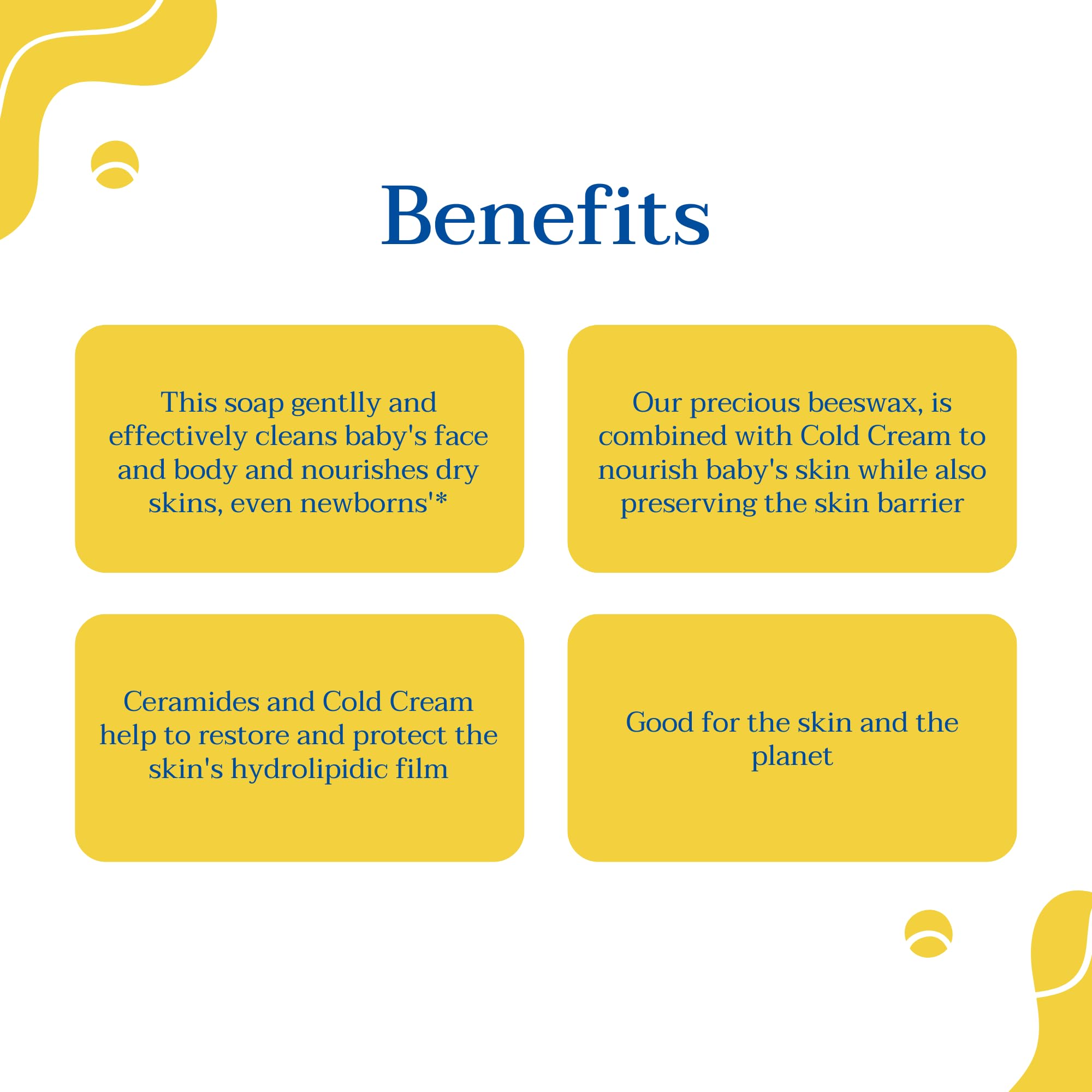 Mustela Gentle Soap with Cold Cream for Sensitive Skin - Moisturizing &amp; Gentle Cleansing