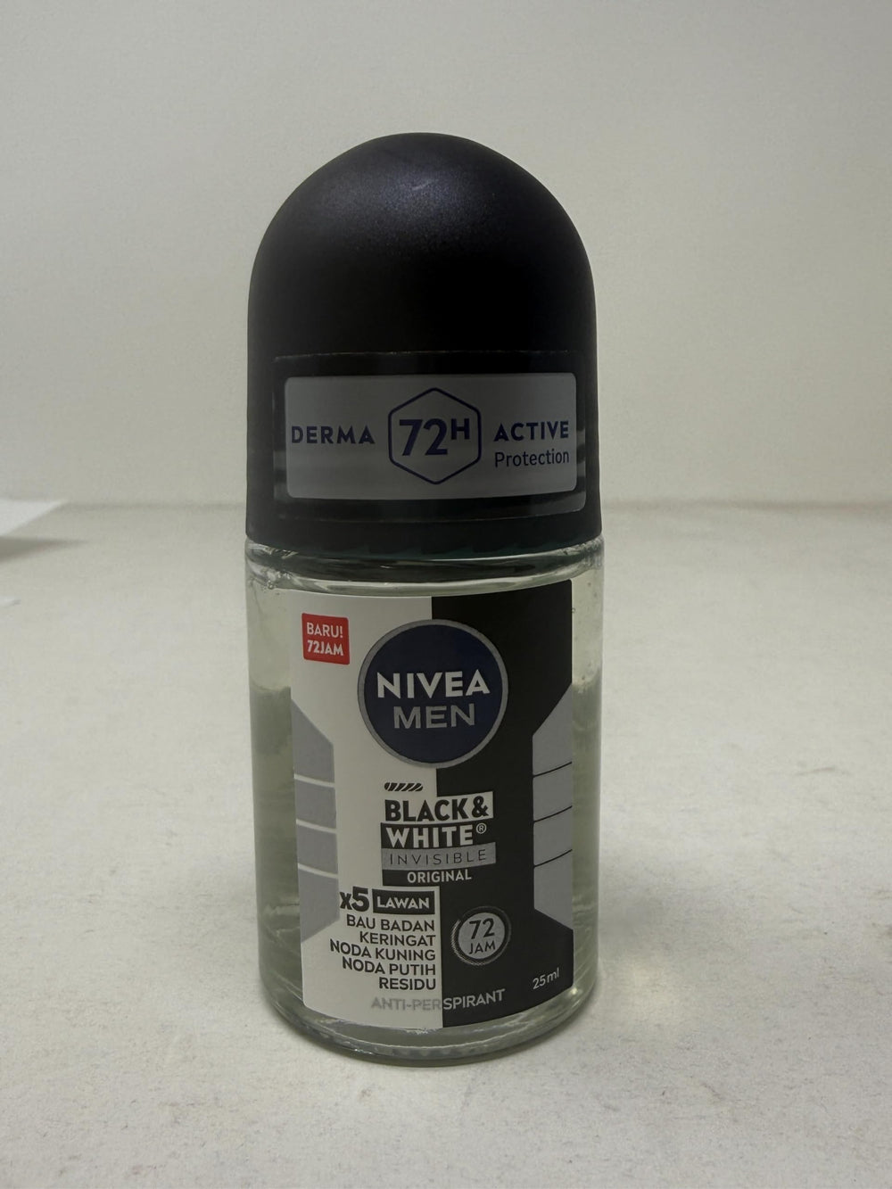 Nivea Men Invisible Deodorant Roll-On - Black & White Protection | 1.69 fl oz