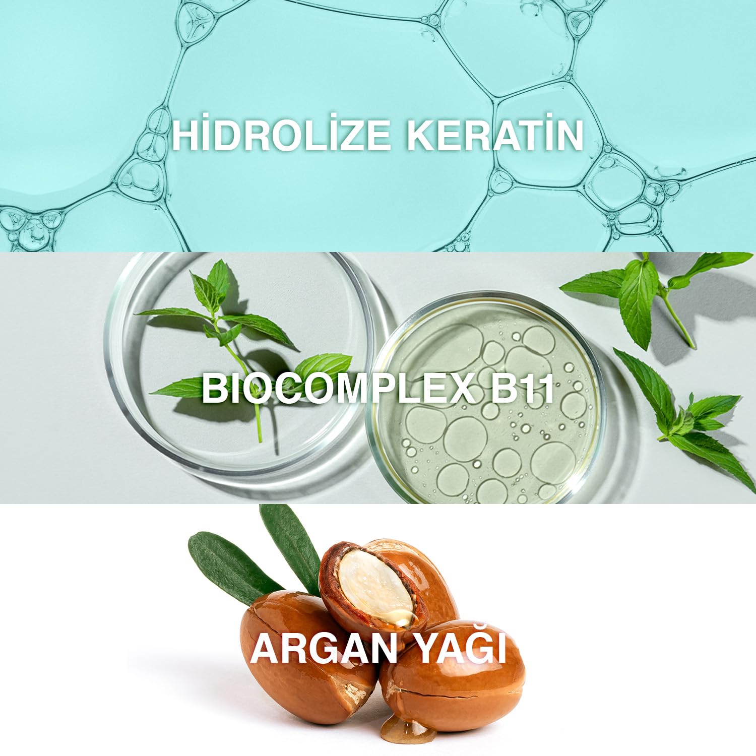 Bioxcin Keratin &amp; Argan Hair Care Oil - Nourishing, Anti-Frizz, Daily Use Hair Oil for Damaged Hair