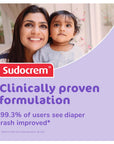 Sudocrem Baby Care Cream 125g - Diaper Rash Relief & Skin Protection