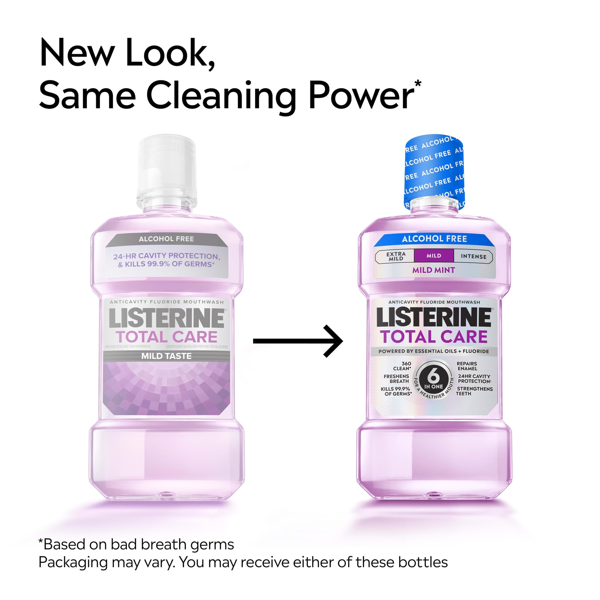 Listerine Total Care Dental Protection 250ml Light Mint