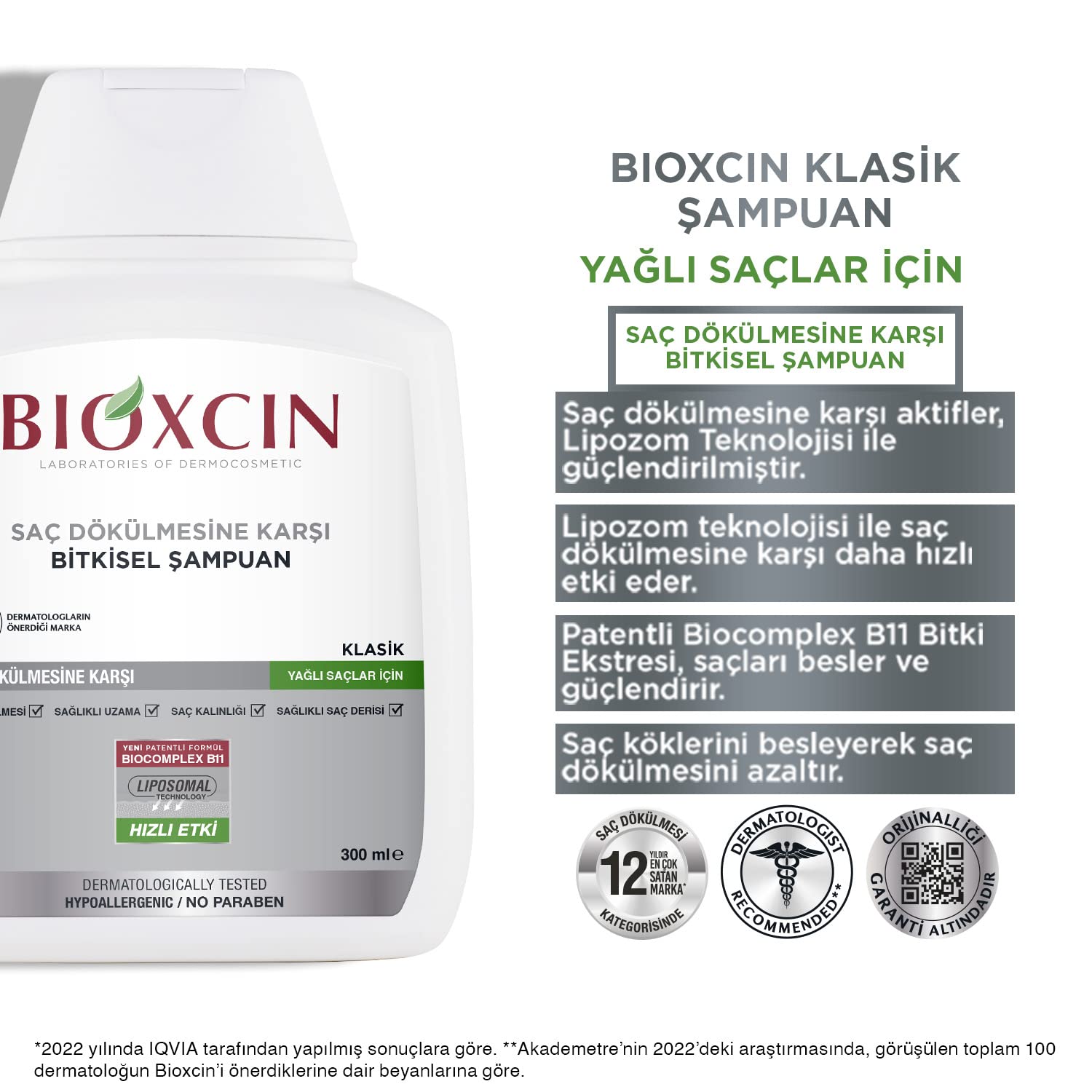 Bioxcin Quantum Oily Hair Shampoo - 300ml - image 5