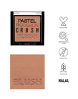 Pastel Profashion Crush Blush 305 - Soft, Natural Makeup for Everyday Glow