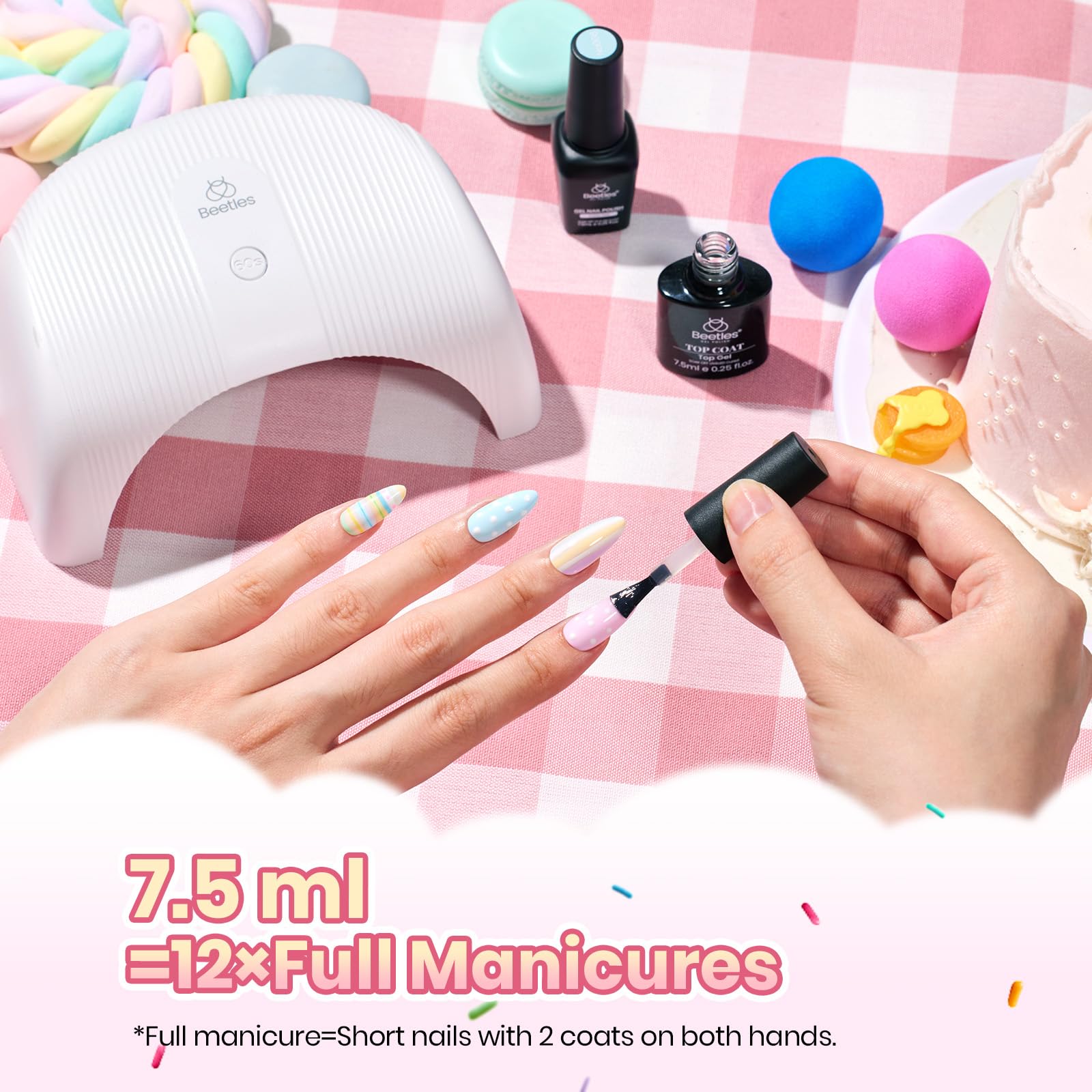 Pastel Nourishing Nail Care Gel 13ml - Strengthens, Moisturizes &amp; Protects Nails