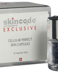 Skincode Cellular Perfect Skin Capsules 45 Count - Skin Care Serum for Smooth, Soft, and Bright Skin
