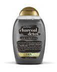 OGX Charcoal Detox Shampoo 385ml - Deep Cleansing for Hair and Scalp Health