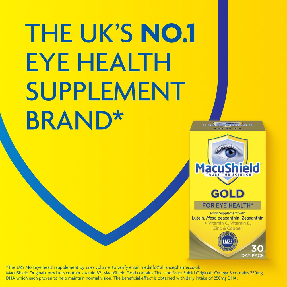 MacuShield Gold Eye Health Supplement - 90 Capsules with Lutein, Zeaxanthin & Antioxidants - image 8