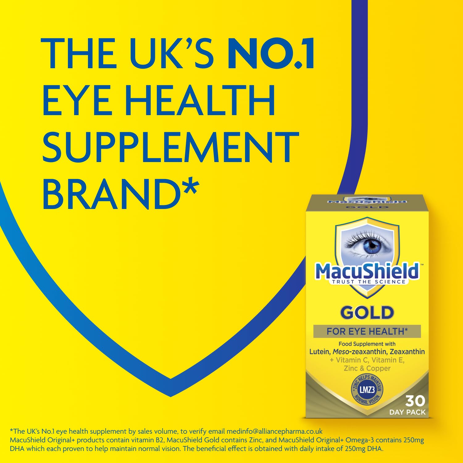 MacuShield Gold Eye Health Supplement - 90 Capsules with Lutein, Zeaxanthin &amp; Antioxidants - image 8
