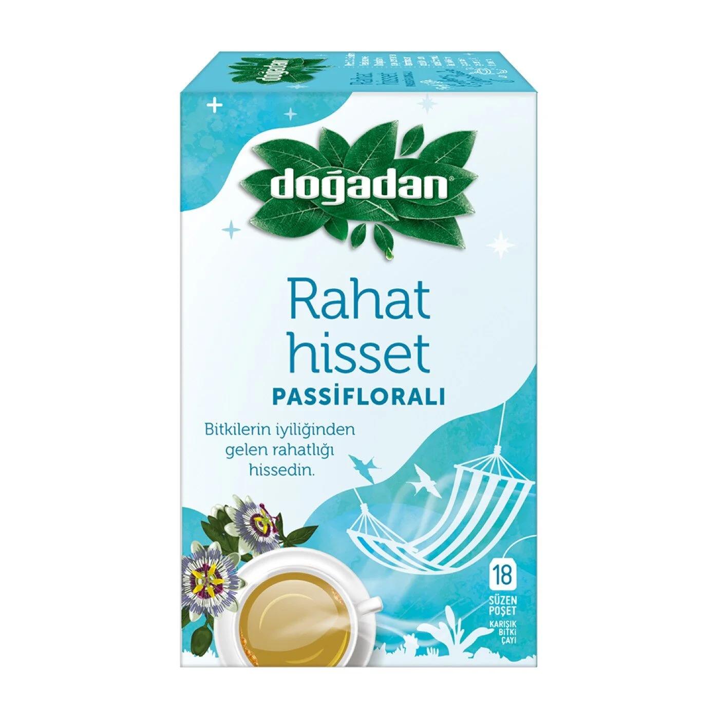 Dogadan Passiflora Herbal Tea for Relaxation 18 Bags