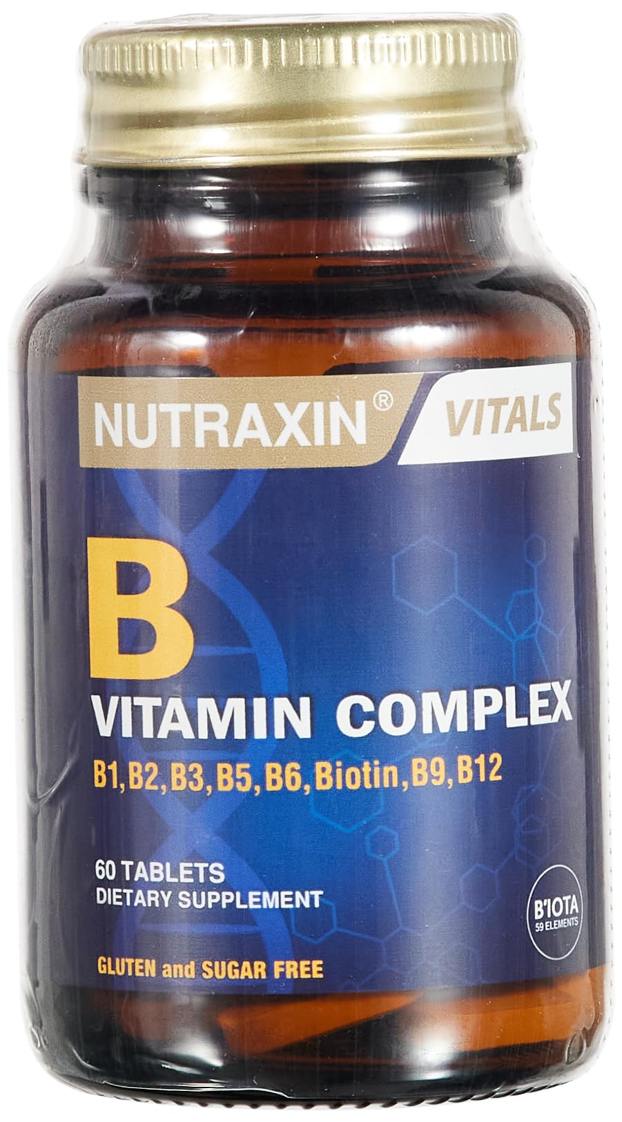 Nutraxin B Vitamin Complex 60 Tablets