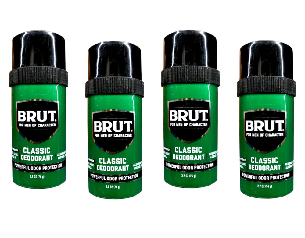 Brut Original Men’s Deodorant Stick 1.7oz - Long-Lasting Protection | Classic Fragrance