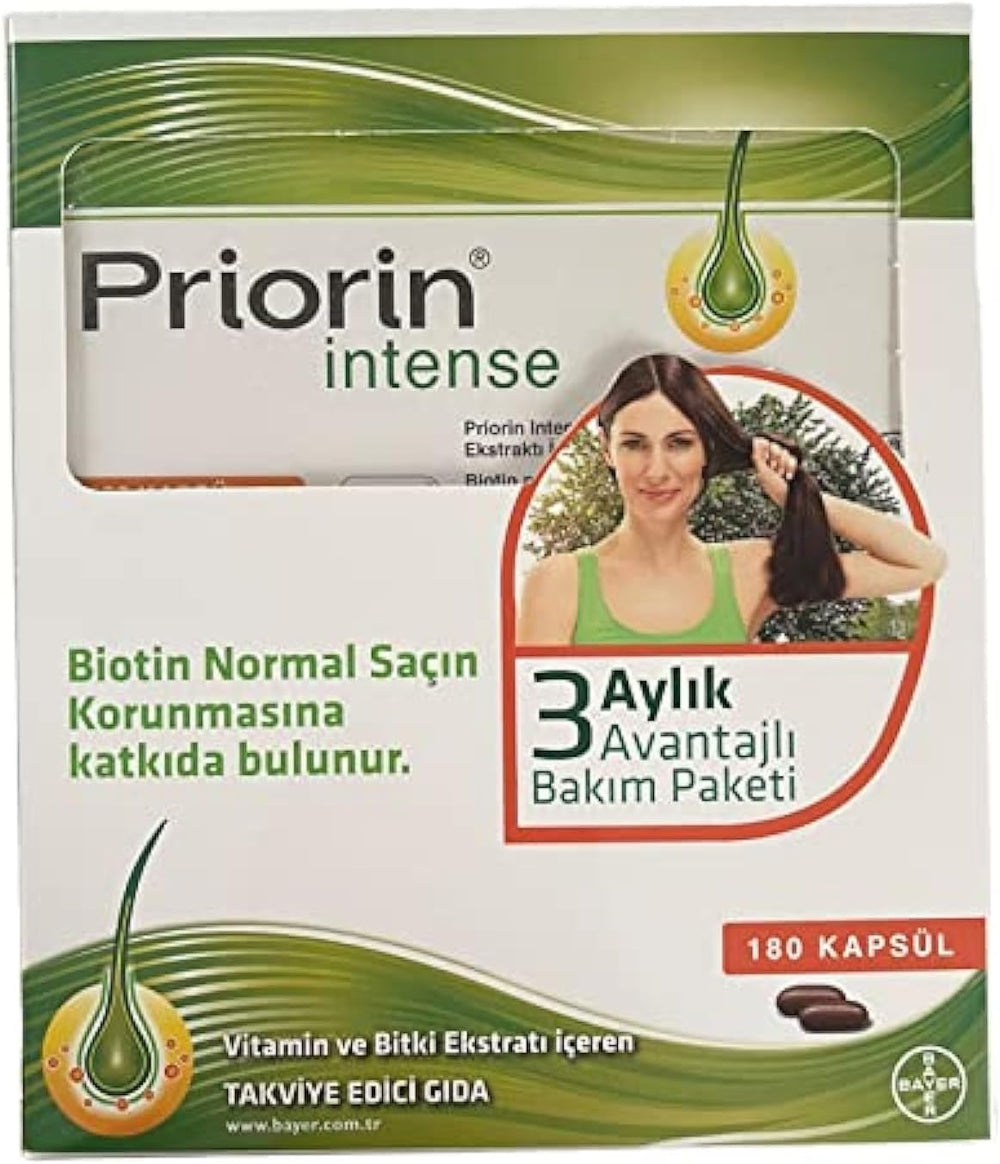 Priorin Capsules (180 count) - Hair Growth Set