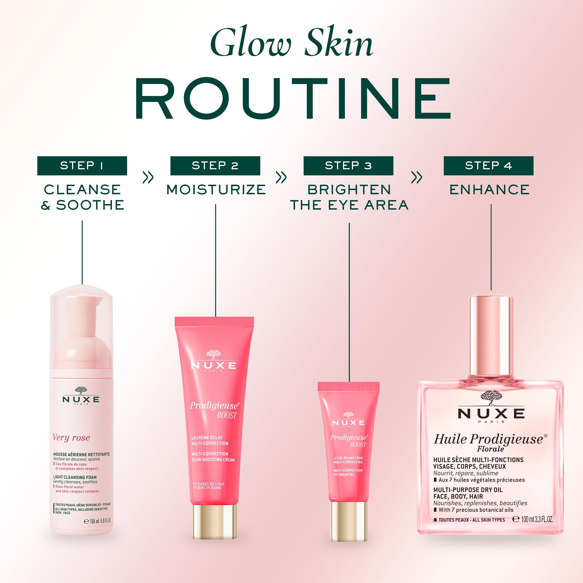 Nuxe Creme Prodigieuse Boost Multi Correction Silky Cream 40ml - Hydrating Moisturizer for Dry Skin