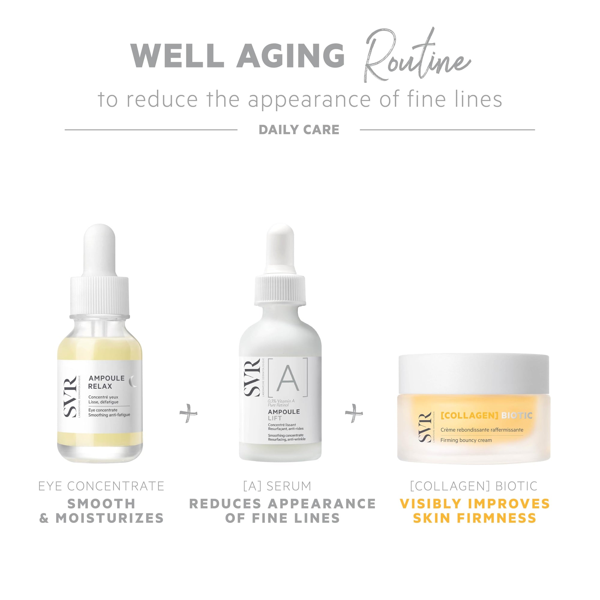 SVR A Ampoule Lift 30ml - Anti-Aging Serum with Retinol and Vitamin C for Hydrating and Smoothing Skin