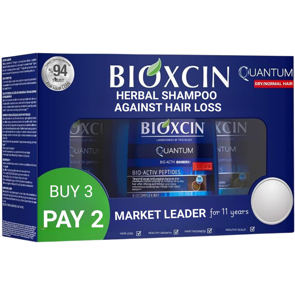 Bioxcin Forte Shampoo - 3 For 2 Deal | 8x Intense Formula