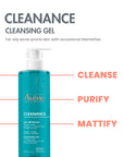 Avene Cleanance Cleansing Gel for Combination and Oily Skin 400ml