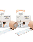 Kinesio Tex Gold Pain Relief Band 2" x 16ft | Therapeutic Tape